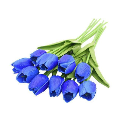 10-teilige Kunsttulpen Künstliche Blumen