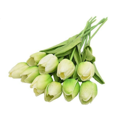 10-teilige Kunsttulpen Künstliche Blumen
