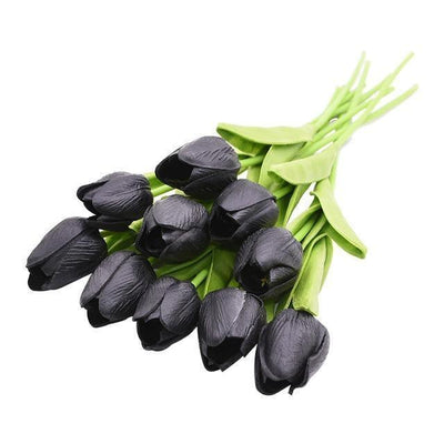 10-teilige Kunsttulpen Künstliche Blumen