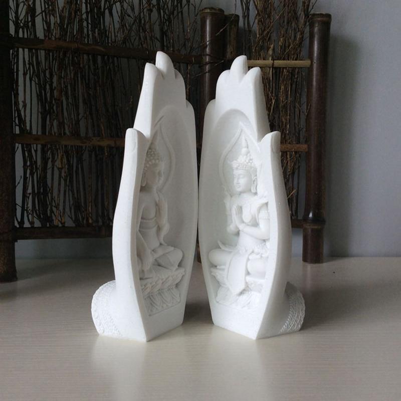 2 Stück Buddha Figur