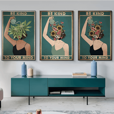 PUFF, PASS & HEAL | POSTER FÜR MENTALE GESUNDHEIT