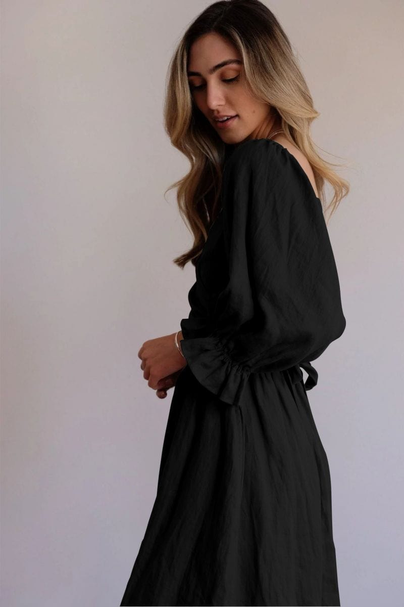 Tana | Französisches Kleid mit Rüschensleeves