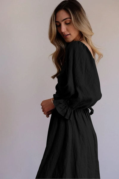Tana | Französisches Kleid mit Rüschensleeves