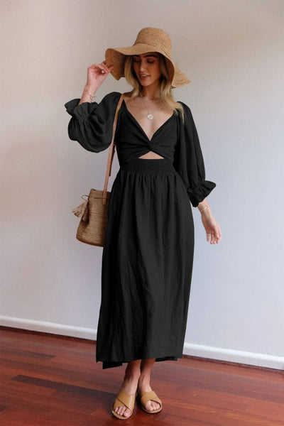 Tana | Französisches Kleid mit Rüschensleeves