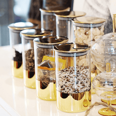 Rodeol Glas Vorratsbehälter
