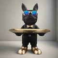 Schwarze Stehfigur