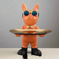 Orange Stehfigur