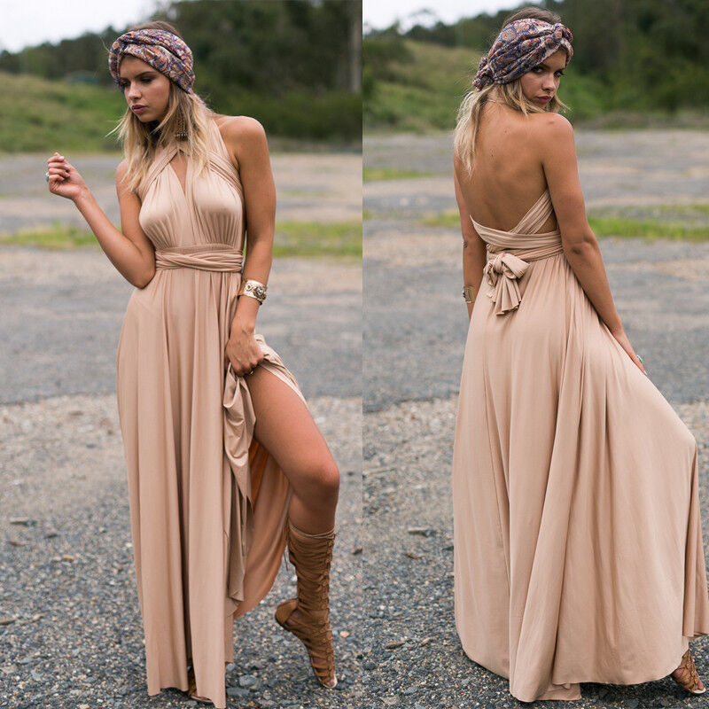 Leichtes Wickel-Sommerkleid – luftiges Strandkleid in Blau & Pastell