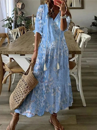 Colette - Elegant Bohemian Dress