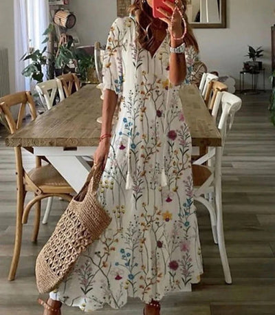 Colette - Elegant Bohemian Dress