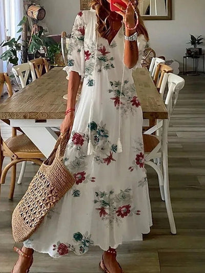 Colette - Elegant Bohemian Dress