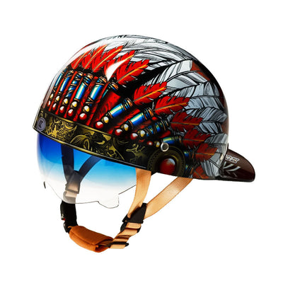 Motorrad Baseballhelm - DOT-zugelassen