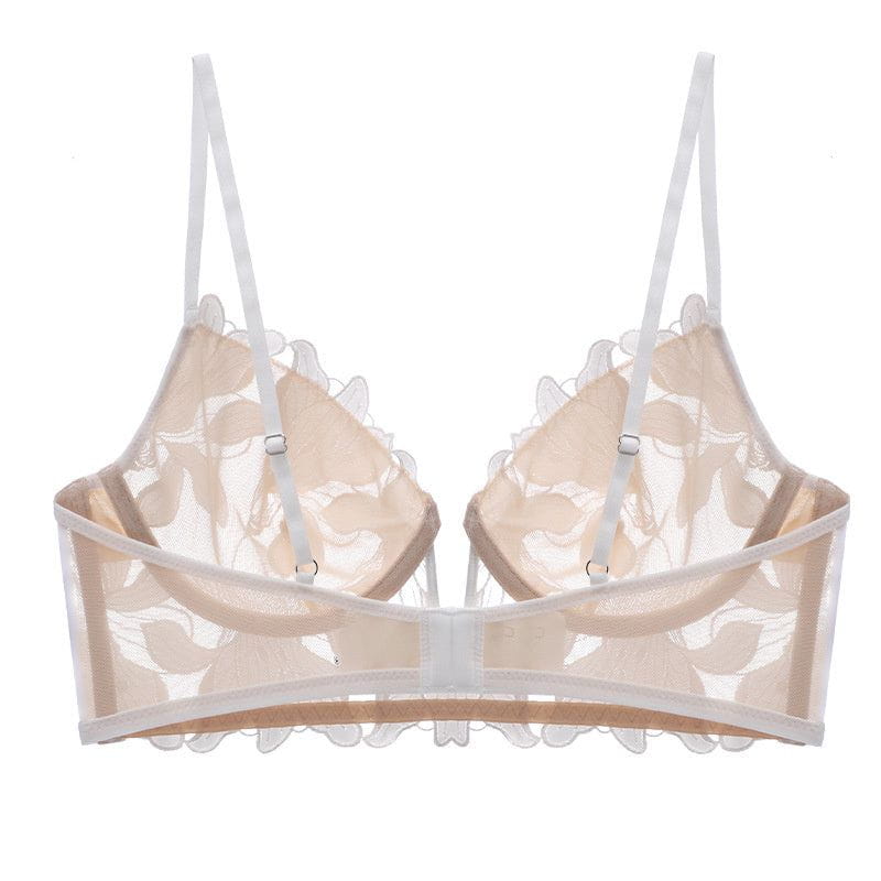 Darcy - Spitzenstickerei Deep V BH und Panty Set
