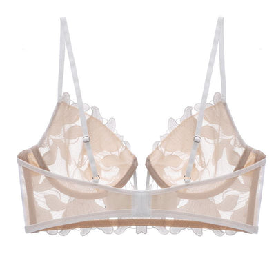 Darcy - Spitzenstickerei Deep V BH und Panty Set