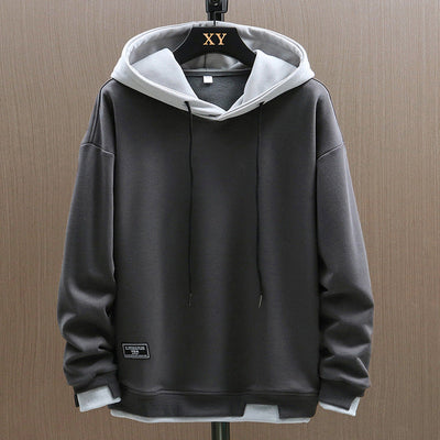 Klassischer zweifarbiger Hoodie - Marco