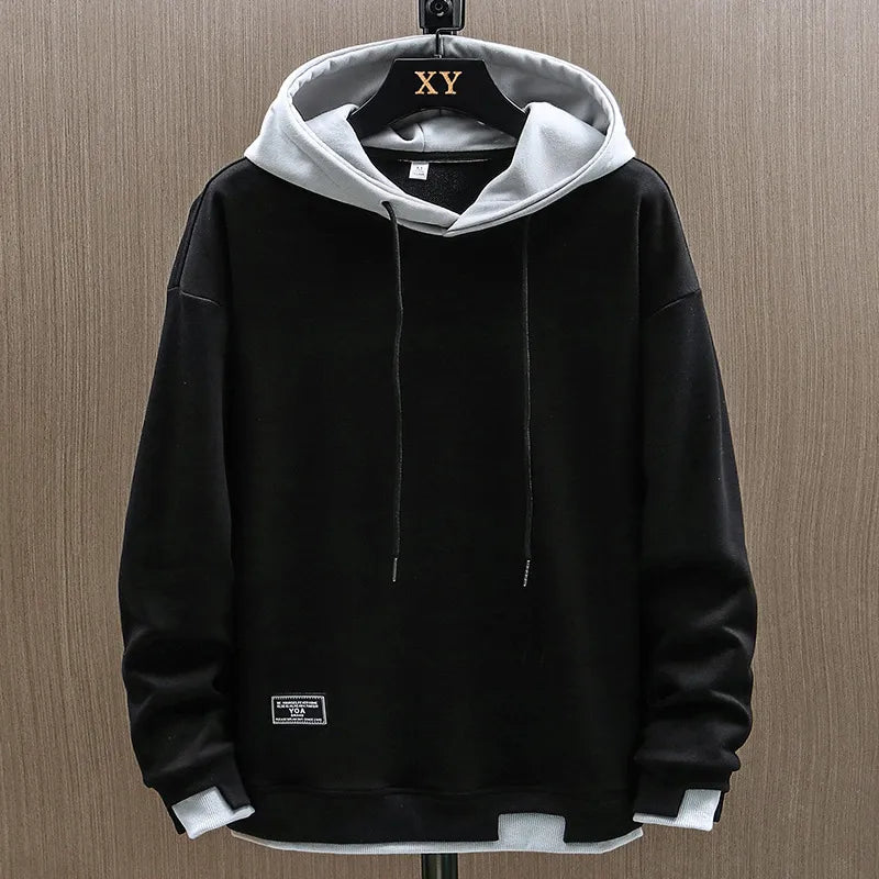 Klassischer zweifarbiger Hoodie - Marco