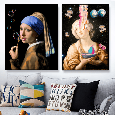 VINTAGE REMIX KUNST | WANDDEKO