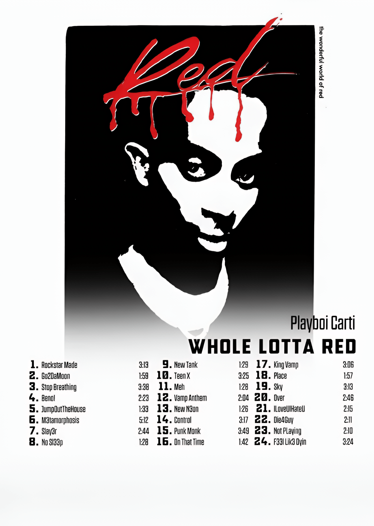 GANZ VIEL OPIUM KOLLEKTION: PLAYBOI CARTI | WANDKUNST
