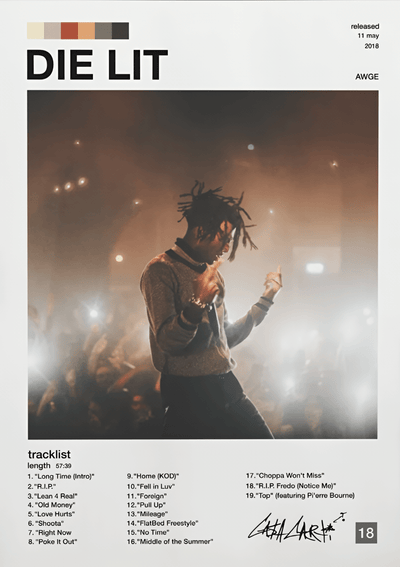 GANZ VIEL OPIUM KOLLEKTION: PLAYBOI CARTI | WANDKUNST