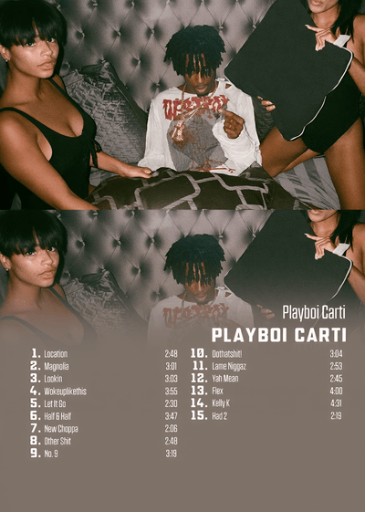 GANZ VIEL OPIUM KOLLEKTION: PLAYBOI CARTI | WANDKUNST