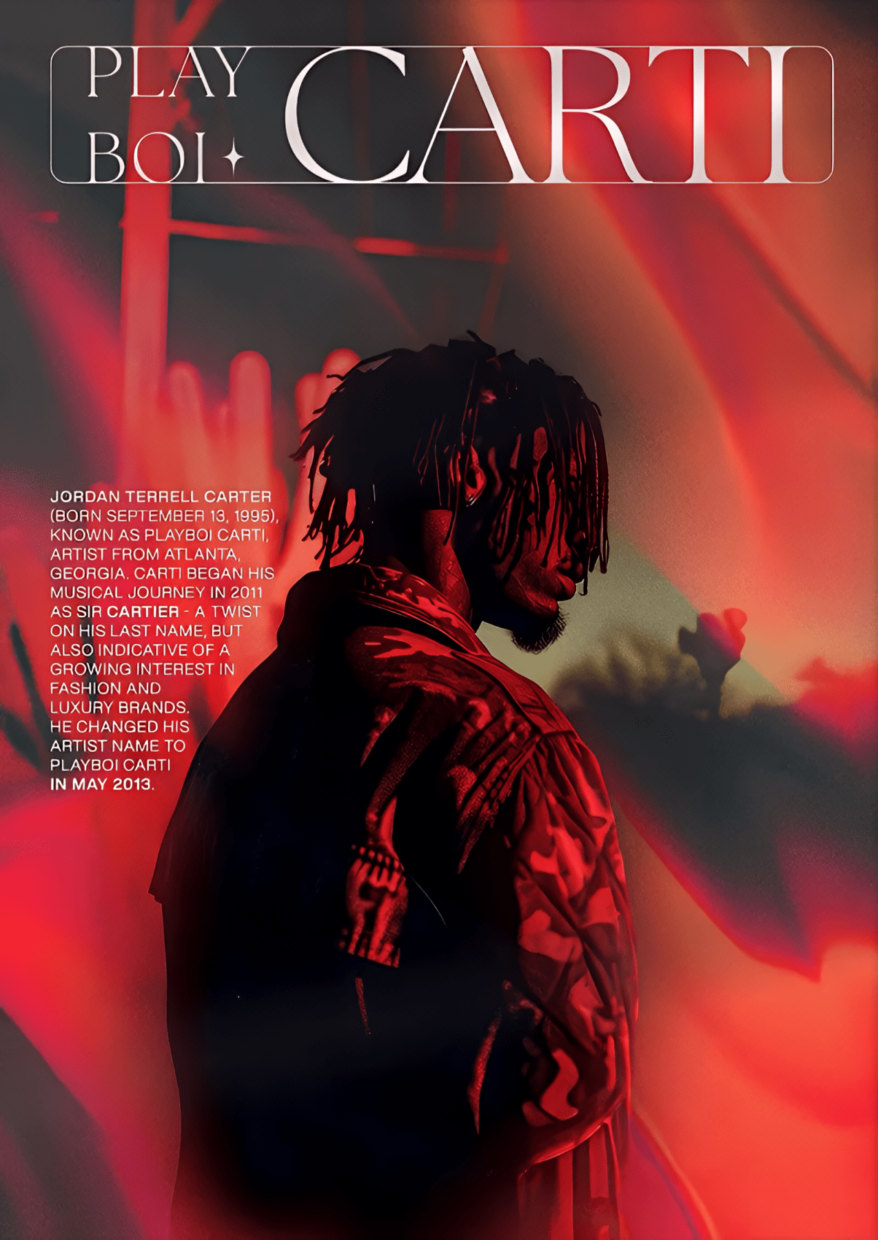 GANZ VIEL OPIUM KOLLEKTION: PLAYBOI CARTI | WANDKUNST