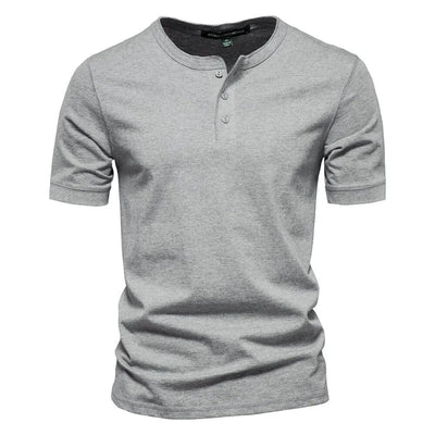 Stylisches Baumwoll-T-Shirt mit Kragen für Männer