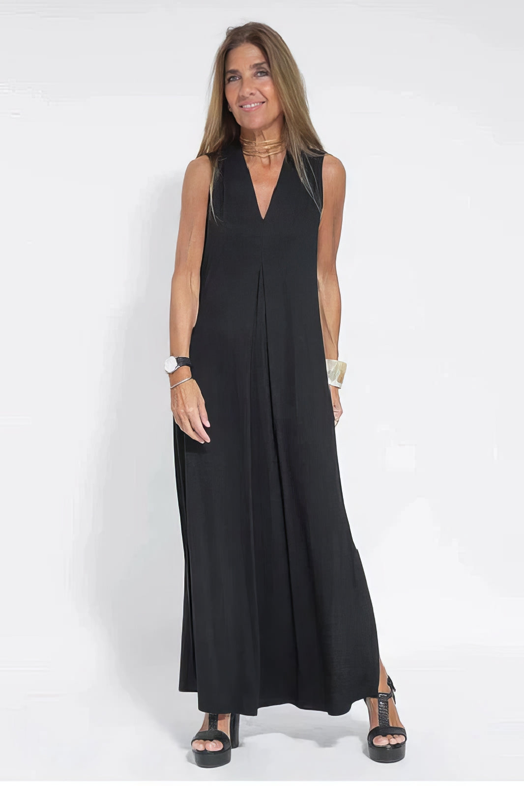 ELISE | Elegantes Langes Kleid mit Passendem Cardigan als Geschenk