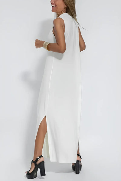 ELISE | Elegantes Langes Kleid mit Passendem Cardigan als Geschenk