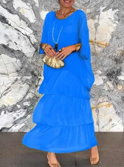 Caroline | Elegantes Maxikleid Bequem für Alle Anlässe