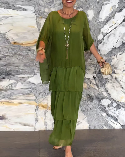 Caroline | Elegantes Maxikleid Bequem für Alle Anlässe