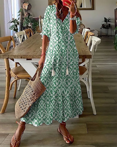 ÉLODIE | Bequemes und schmeichelhaftes Boho-Kleid