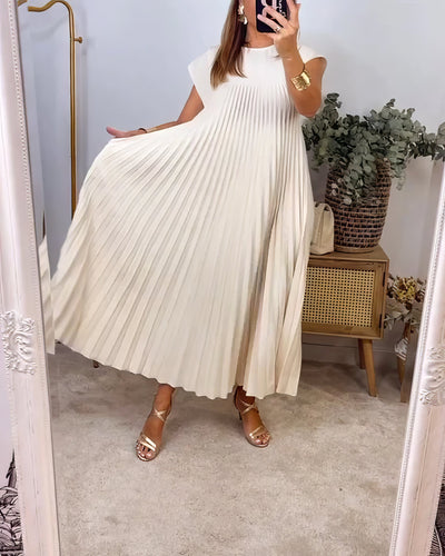 ELEONORA | Plissiertes ärmelloses Kleid, Elegant und zeitlos