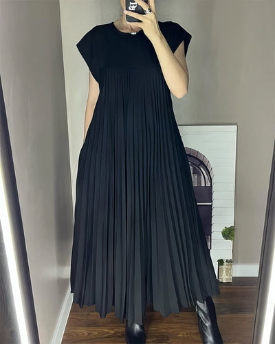 ELEONORA | Plissiertes ärmelloses Kleid, Elegant und zeitlos