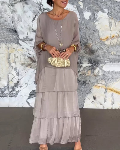 Caroline | Elegantes Maxikleid Bequem für Alle Anlässe