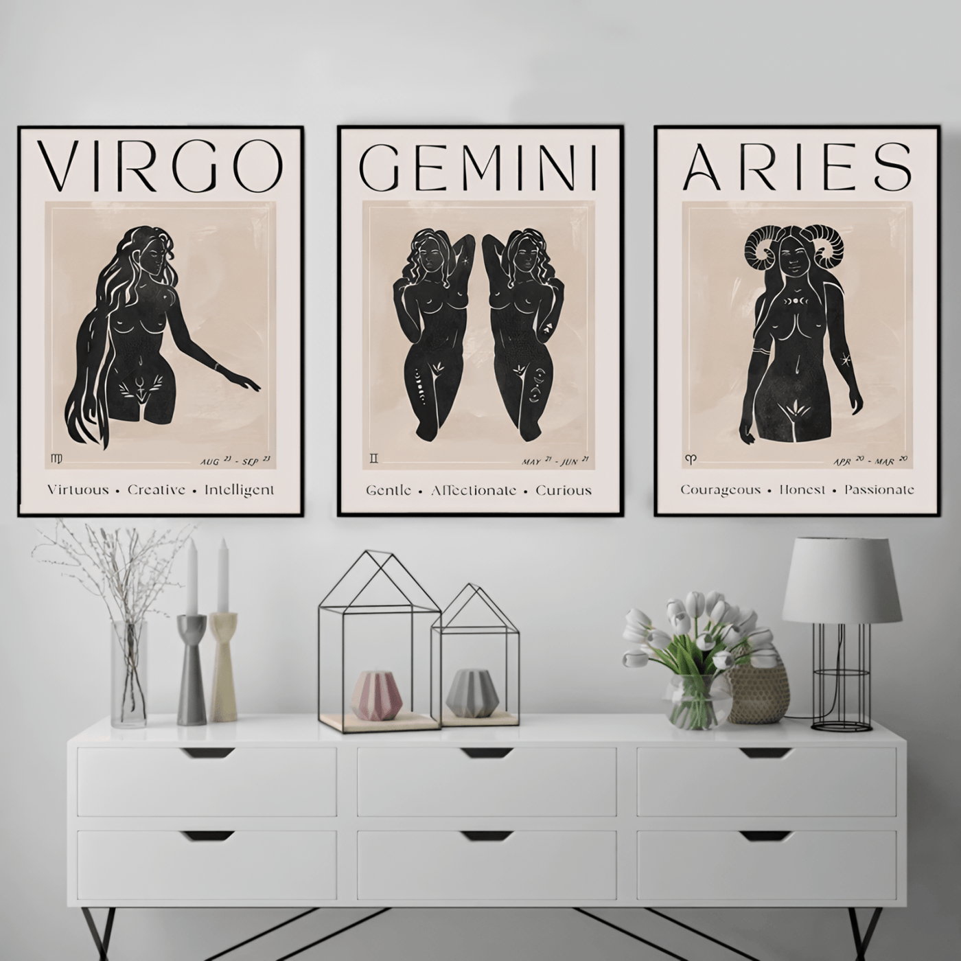 ZODIAC UNIVERSE: WUNDER IN DER KUNST | WANDKUNST