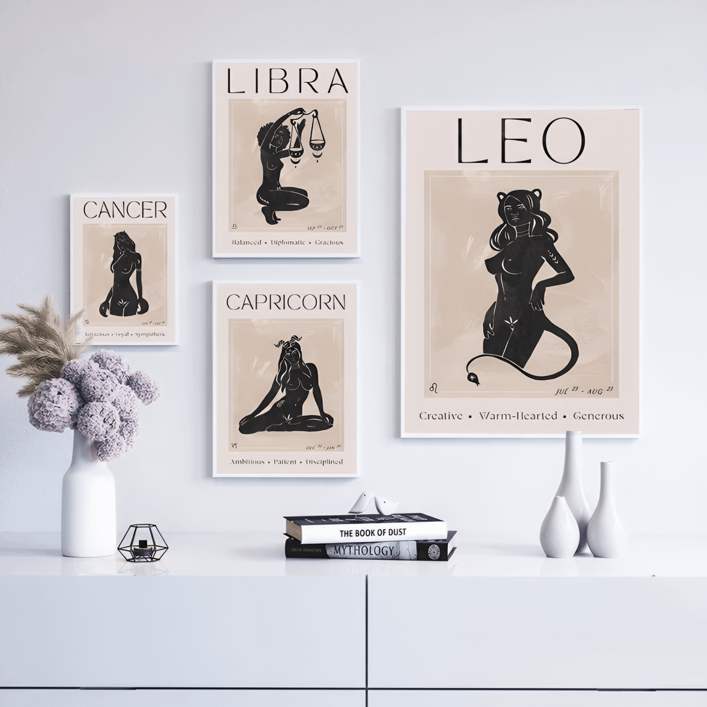 ZODIAC UNIVERSE: WUNDER IN DER KUNST | WANDKUNST